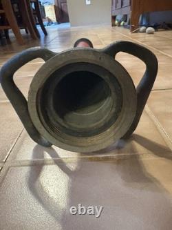 American LaFrance Foamite Corp Brass Firehose Nozzle Vintage Fire USA NICE 30