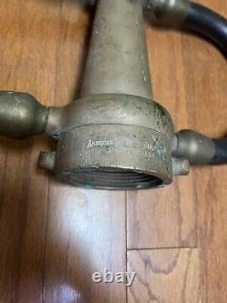 American LaFrance Foamite Corp Vintage Hy-Lo Fire Hose Nozzle