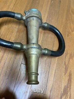 American LaFrance Foamite Corp Vintage Hy-Lo Fire Hose Nozzle