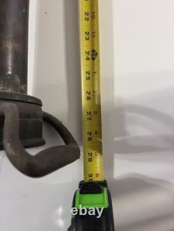 American LaFrance Old Brass & Copper Fire Nozzle 30 Long RARE Antique