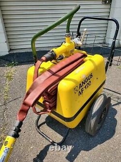 Angus Model AF-120 Mobile self-contained Fire Foam Unit Full withHose and Nozzle