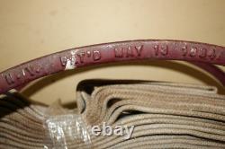 Antique 1884 J G N Guibert Wall Mounted Cast Iron Fire Dept Hose Holder New York