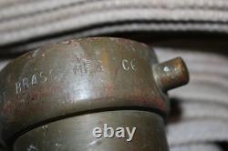 Antique 1884 J G N Guibert Wall Mounted Cast Iron Fire Dept Hose Holder New York