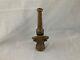 Antique 2 Piece Brass Alllen Fire Truck Hose Nozzle 9.5 Inches Tall