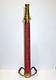 Antique 30 Brass Fire Hose Nozzle Cannon 5 56 Powhatan B&i Works Ranson W. Va