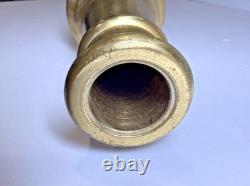 Antique 30 Brass Fire Hose Nozzle Cannon 5 56 Powhatan B&I Works Ranson W. VA