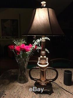 Antique ALFCO (Dec. 4, 1917) Brass Fire Nozzle Custom Table Lamp