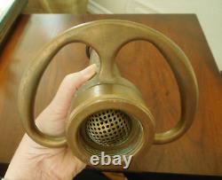 Antique AMERICAN LAFRANCE Elmira NY Fire Hose Nozzle Model P-4-A