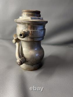 Antique A. Anderson Mfg. Co. Nickel Plated Fire Shut Off Valve For Fire Nozzle