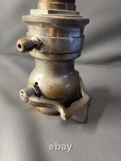 Antique A. Anderson Mfg. Co. Nickel Plated Fire Shut Off Valve For Fire Nozzle