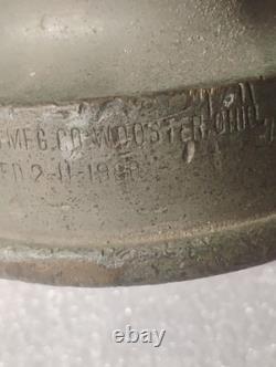 Antique Akron Brass Fire Hose Nozzle (#335A) American Brass Manufacturing Co