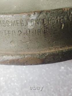 Antique Akron Brass Fire Hose Nozzle (#335A) American Brass Manufacturing Co