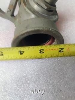 Antique Akron Brass Fire Hose Nozzle (#335A) American Brass Manufacturing Co