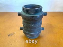 Antique Akron Brass Mfg Co Fire Hose Couplings