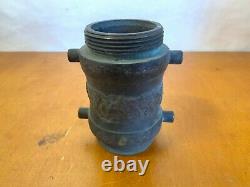 Antique Akron Brass Mfg Co Fire Hose Couplings