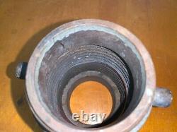 Antique Akron Brass Mfg Co Fire Hose Couplings