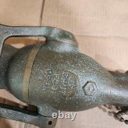 Antique Akron Solid Brass Fire Nozzle