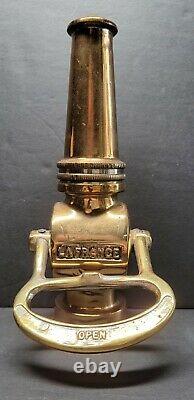 Antique American LaFrance Fire Engine Co Inc Hose Nozzle Patented July 15-1919