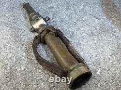 Antique American LaFrance Fire Hose Nozzle Pat. 1919