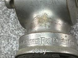 Antique American LaFrance Fire Hose Nozzle Pat. 1919