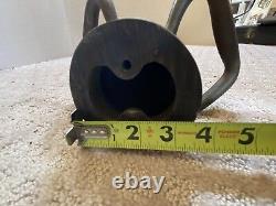 Antique Boston Woven hose and rubber Co 10. 27. 10. Fire hose nozzle 81S1