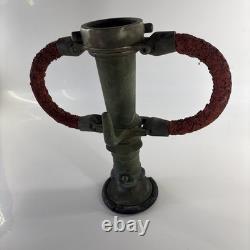 Antique Brass American LaFrance Firefighting Fire Nozzle