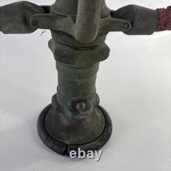 Antique Brass American LaFrance Firefighting Fire Nozzle