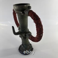 Antique Brass American LaFrance Firefighting Fire Nozzle