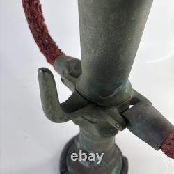 Antique Brass American LaFrance Firefighting Fire Nozzle
