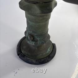 Antique Brass American LaFrance Firefighting Fire Nozzle