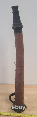 Antique Brass/Copper 31 inch Fire Hose Nozzle Two Handles