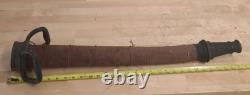 Antique Brass/Copper 31 inch Fire Hose Nozzle Two Handles