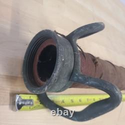 Antique Brass/Copper 31 inch Fire Hose Nozzle Two Handles