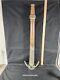 Antique Brass/copper 31 Inch Fire Hose Nozzle Two Handles Unmarked