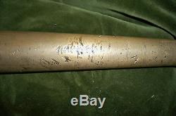 Antique Brass Fire Hose Nozzle 12 Signed P. N. Y. 2 lbs