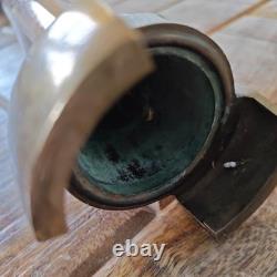 Antique Brass Fire Hose Nozzle 23 Long, French, Brass And Copper Excellent Cond