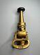 Antique Brass Fire Hose Nozzle #7-56 (wooster Brass Company)