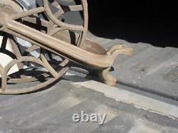 Antique Early 1900's Fire Hose Reel VERY ORNATE