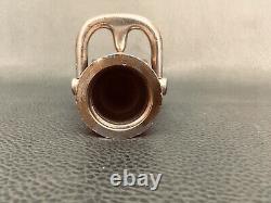 Antique Elkhart Brass (2 Heads) 1 In. Nickel Fire Nozzle / 1917