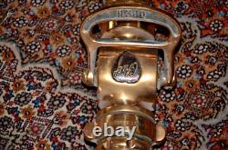 Antique Elkhart Brass CHIEF Double Handle Play Pipe Firehose Nozzle 36