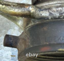 Antique Eureka Fire Hose Co. Dual Handle 31-1/2 Fire Hose Nozzle