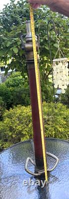 Antique Eureka Fire Hose Co. Dual Handle 31-1/2 Fire Hose Nozzle
