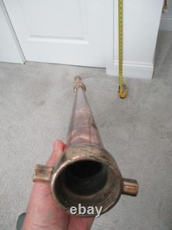 Antique Fire Fighter Hand Tub Fire Engine Nozzle Original 1800'S