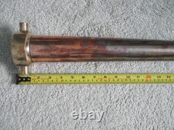 Antique Fire Fighter Hand Tub Fire Engine Nozzle Original 1800'S