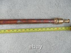 Antique Fire Fighter Hand Tub Fire Engine Nozzle Original 1800'S