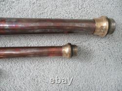 Antique Fire Fighter Hand Tub Fire Engine Nozzle Original 1800'S
