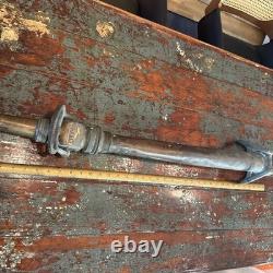 Antique Fire Hose Nozzle ALFCO American LaFrance Fire Engine Co Brass Vintage