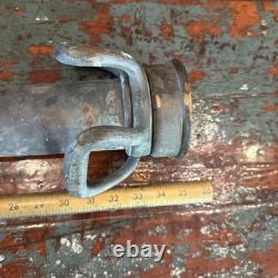 Antique Fire Hose Nozzle ALFCO American LaFrance Fire Engine Co Brass Vintage