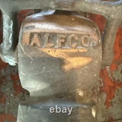 Antique Fire Hose Nozzle ALFCO American LaFrance Fire Engine Co Brass Vintage