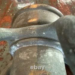 Antique Fire Hose Nozzle ALFCO American LaFrance Fire Engine Co Brass Vintage